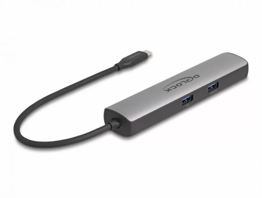 Docking Station Delock HDMI 8K60Hz/LAN 2.5Gbs/2xUSB-A/2xUSB type C + PD 100W Negru