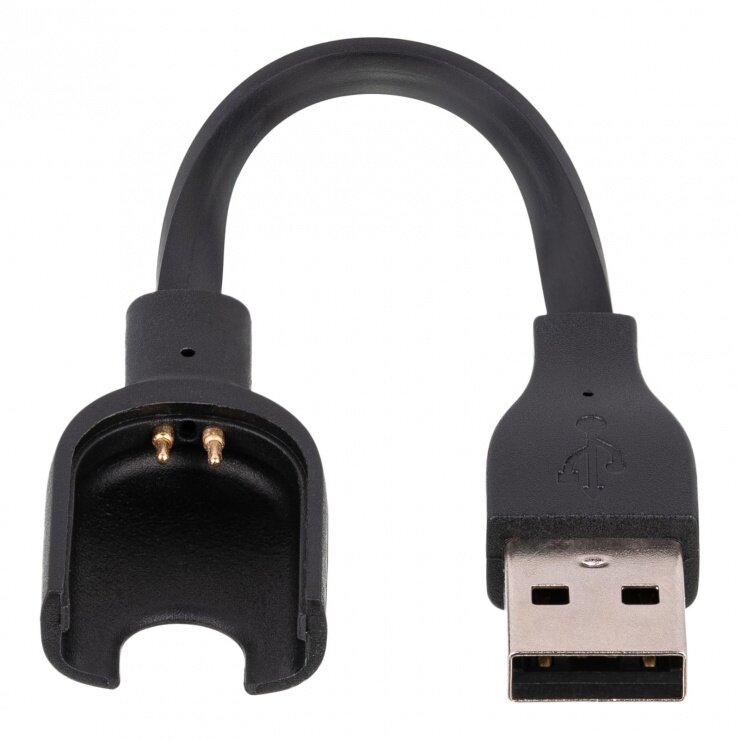 Cablu de Încărcare Akyga AK-SW-12 pentru Xiaomi Mi Band 3 Negru