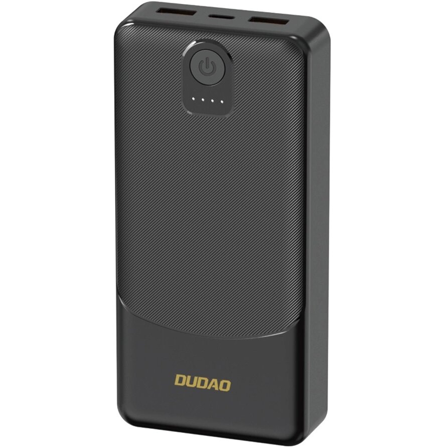Baterie Externa K10 10000mAh 2x USB-A 2.4A Negru