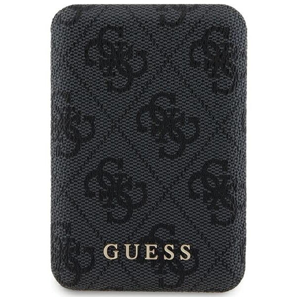 Baterie externa Guess 4G Metal Logo, 5000mAh, 15W, USB, USB-C, MagSafe, Roz - imagine 2