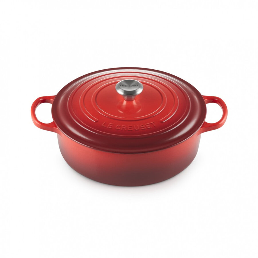 Oala Signature Gourmet Roaster Round 30Cm Cherry Red