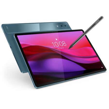 Tableta Lenovo Yoga Tab Plus Qualcomm Snapdragon 16GB RAM 256GB 32.3Cm 12.7Inch 3K Wi-Fi 7 Android 14 ZAEG0022PL Teal