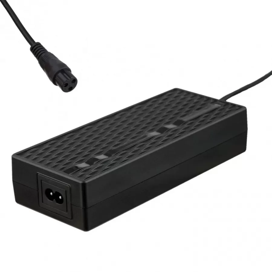 Cablu de Încărcare Biciclete Electrice Akyga AK-EV-05 54.6V / 2.00A 110W GX16 12mm 1m Negru