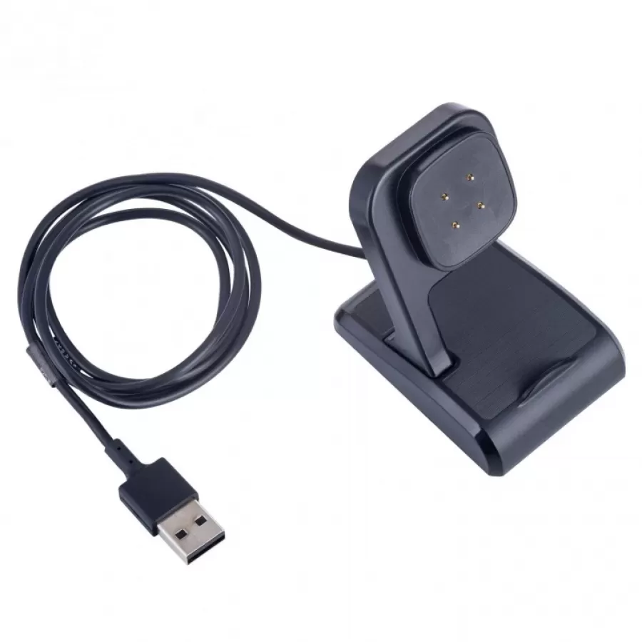 Cablu de Încărcare Akyga AK-SW-26 Fitbit Versa 3 / Sense 1m Negru