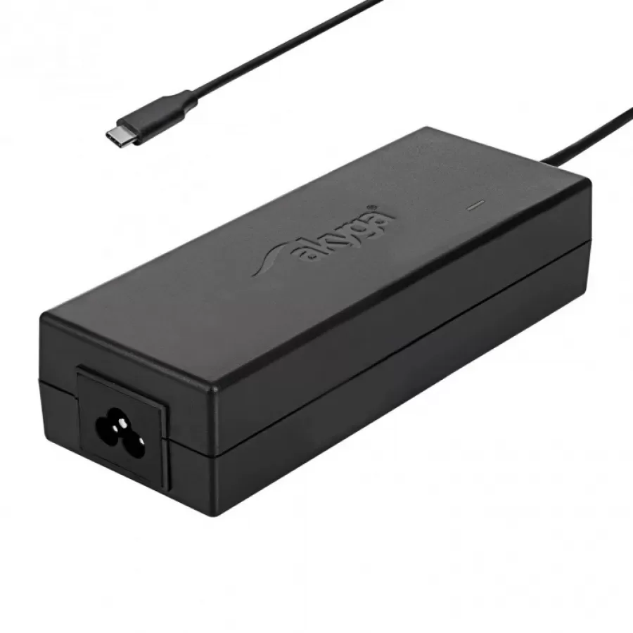 Incarcator Priza Akyga AK-ND-79 USB Type C 5-20.2V / 2-4.3A 87W 1.2m Negru