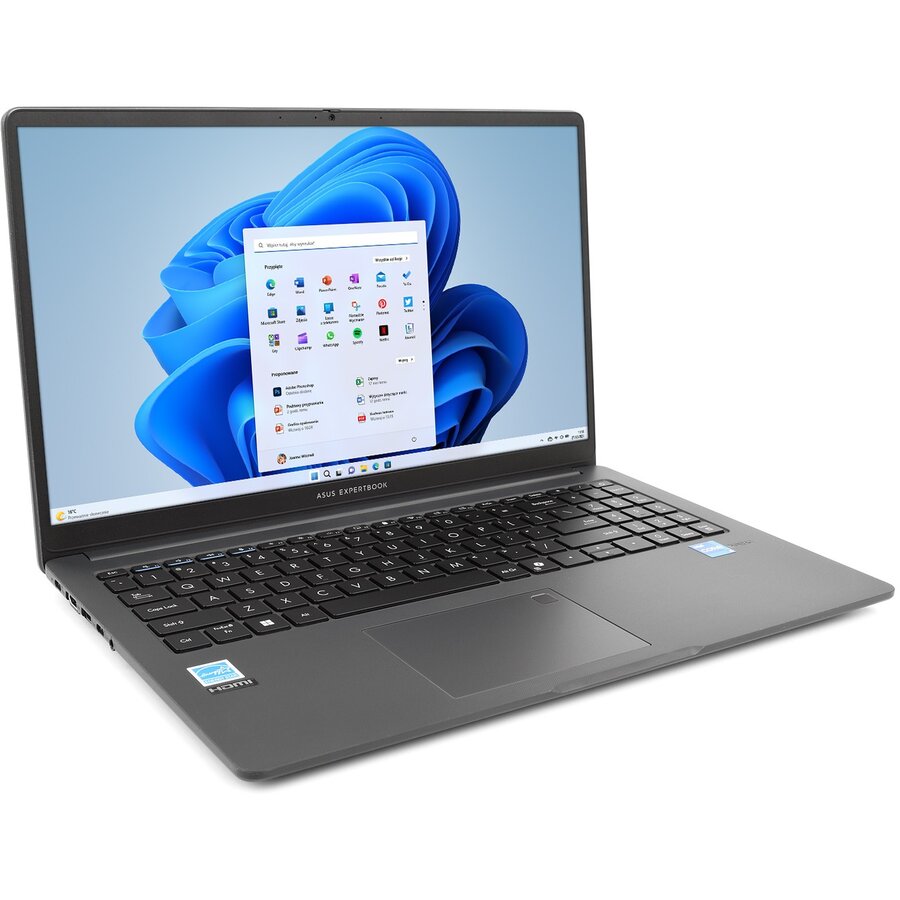 Laptop ExpertBook B1503CVA-S72272X  i5-1334U 15.6inch 16GB 512GB Windows 11 Pro Gri