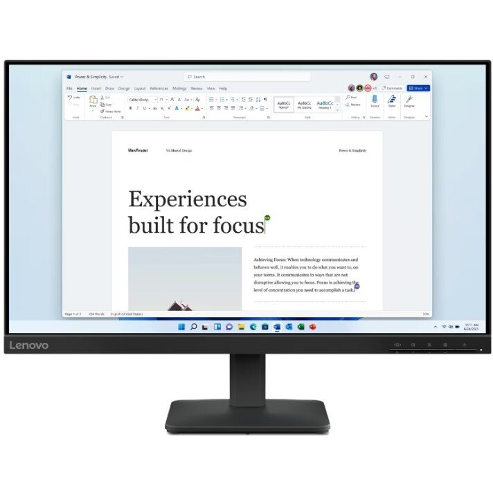 Monitor L24-4e 100Hz Full HD 24inch Negru