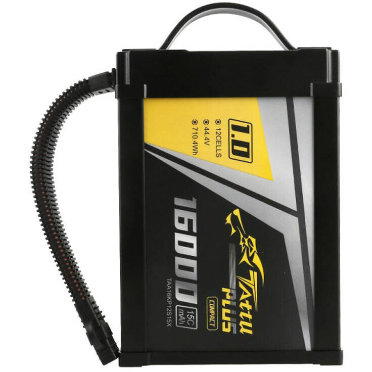 Accesoriu Camera Video Actiune Plus 1.0 de la Gens Ace cu mufa XT90-S, 16000 mAh, Negru