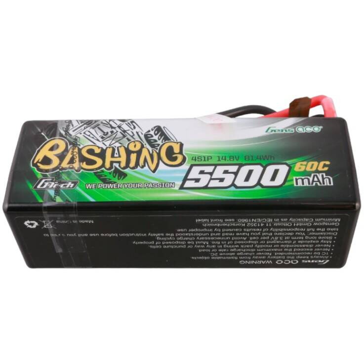 Acumulator Gens ace 60C 11.1V cu mufa XT90, 5000 mAh, Graphics - imagine 2