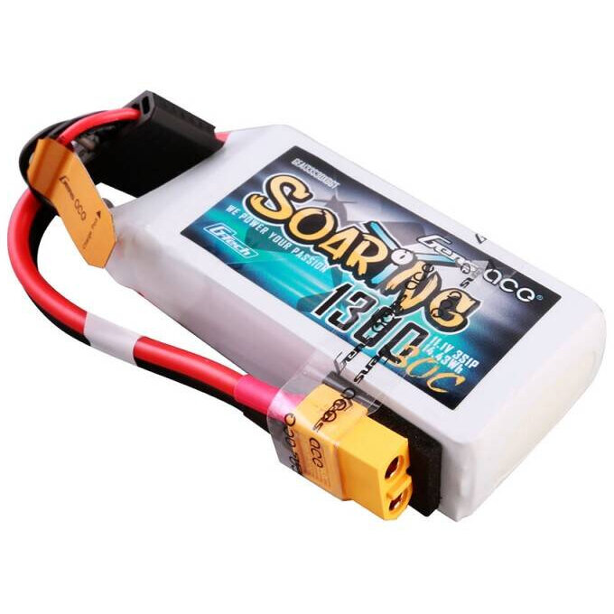 Accesoriu Camera Video Actiune G-Tech Soaring cu mufa XT60, 1300 mAh, Alb