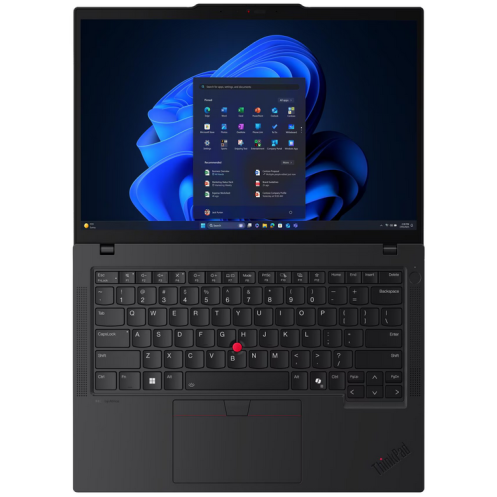 Laptop Lenovo ThinkPad T14 G6 WUXGA 14 inch Intel Core Ultra 7 255U 16GB 1TB SSD Windows 11 Pro Black — imaginea 4