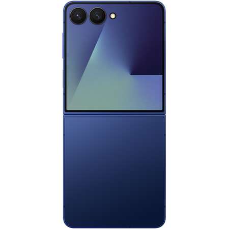 Telefon mobil Samsung Galaxy Z Flip7 256GB 12GB RAM Dual Sim 5G Blue Shadow