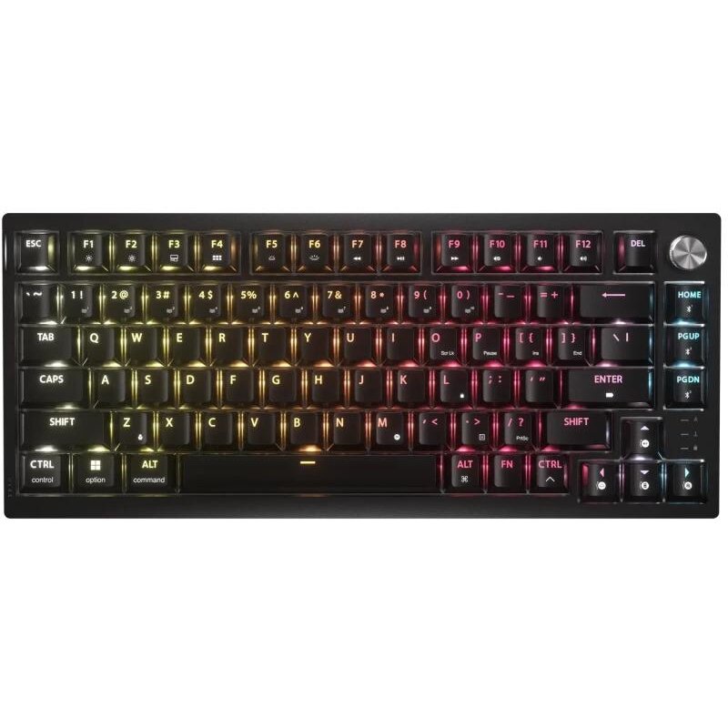 Tastatura Gaming K65 PLUS WIRELESS TACTILE 75% (CH-91D441F-NA) Iluminare RGB Negru