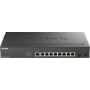 DMS-1250-10SP Smart Managed 8x 2.5GE PoE 2x 10G SFP+ Negru