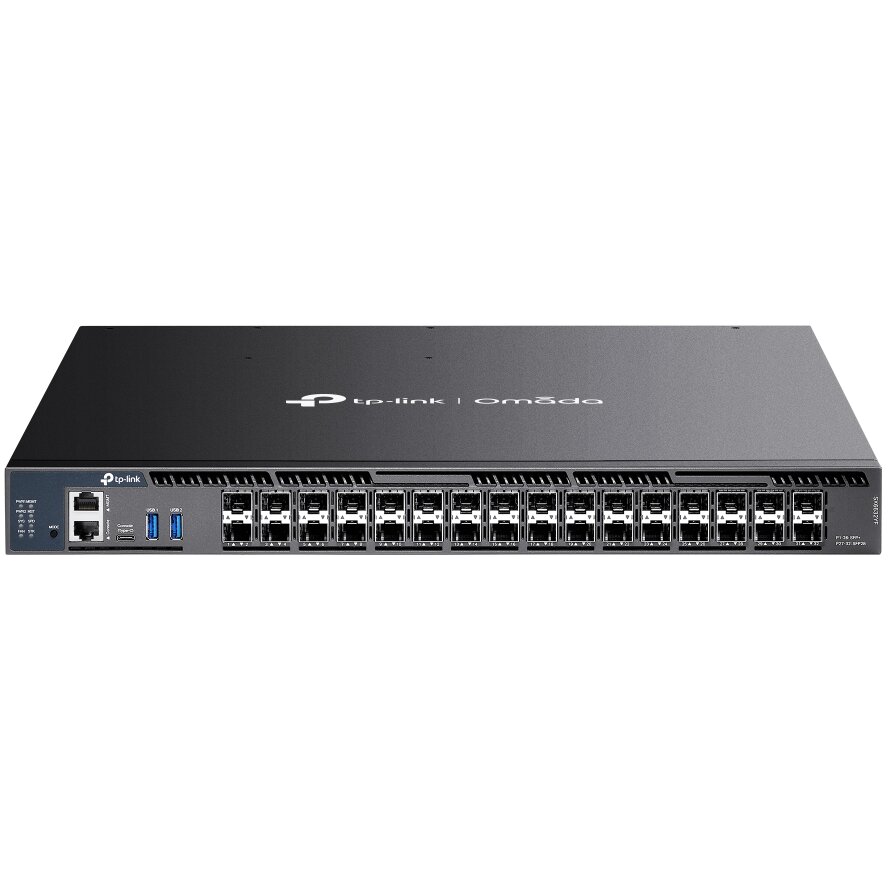 Switch fibra optica Omada Tp-Link SX6632YF, 26 porturi 10G SFP, 6 porturi 25G SFP, management L3 - imagine 2