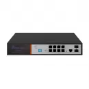 VICTOR EX.8222 8x Gigabit PoE/PoE+ 2x SFP Negru