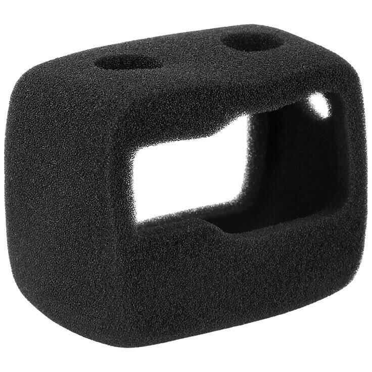 Husa Anti-vant PU986B din Burete de Inalta Densitate pentru Insta360 Ace Pro Negru