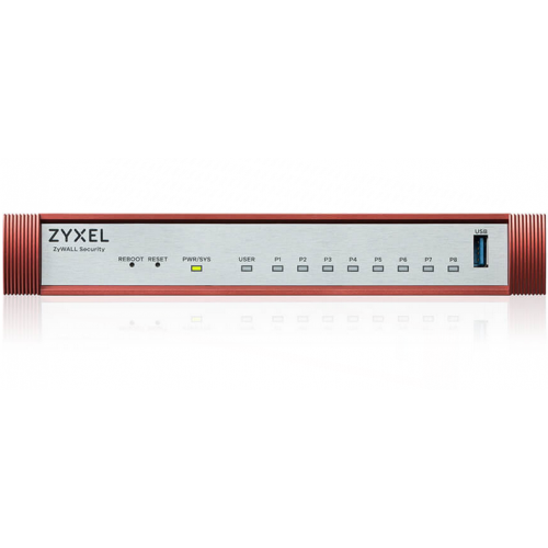 Switch USGFLEX100H Firewall Router V2  10/100/1000Mbps  1x USB 3.0  8x GbE RJ-45 17W Multicolor