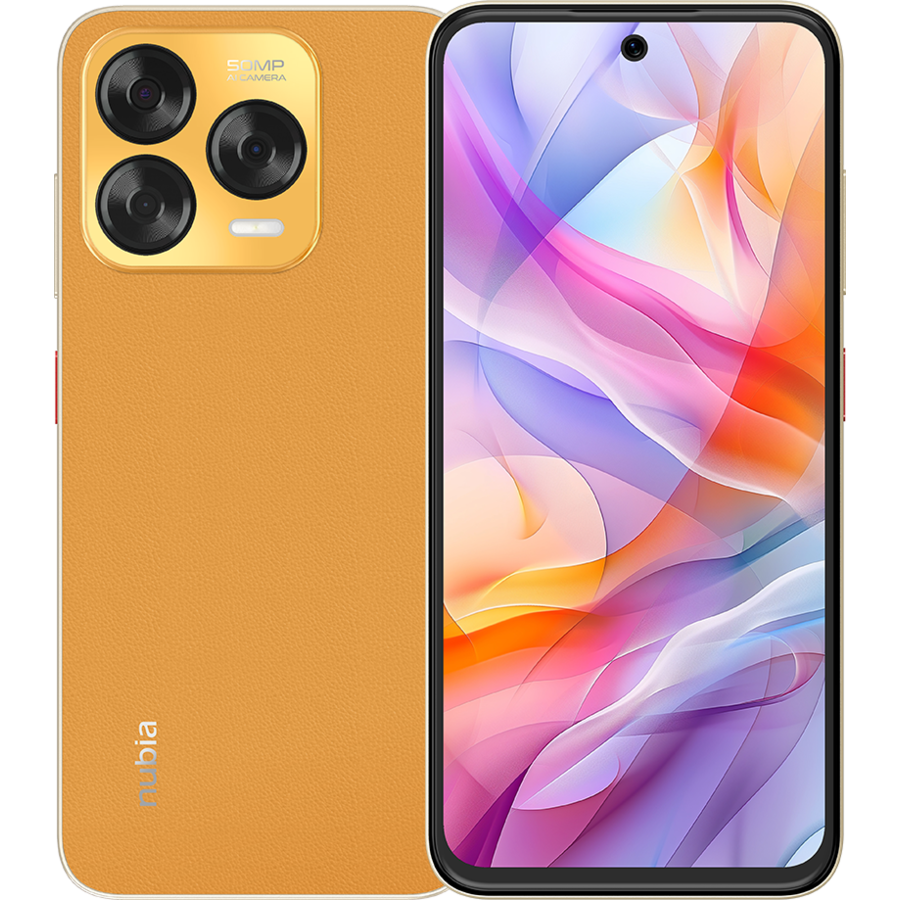 Telefon mobil V70 Design 128GB 8+8GB RAM Dual Sim 4G Citrus Orange