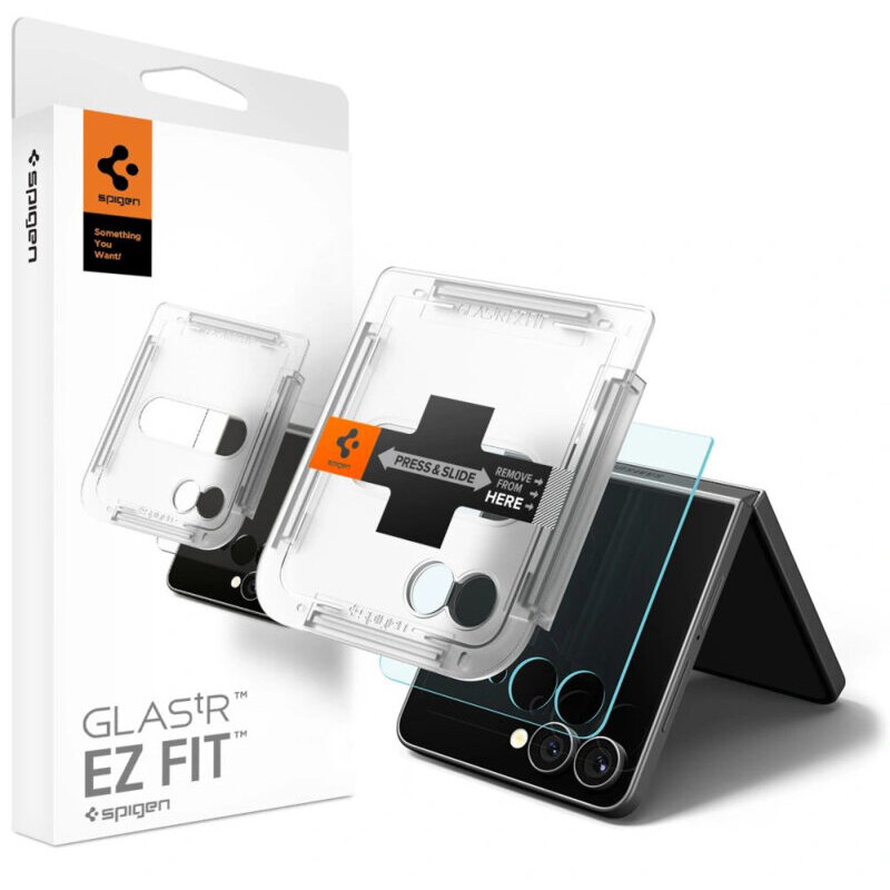 Folie Protectie Glas.TR ”EZ FIT” HD  Samsung Galaxy Z Flip 7  x2 buc.