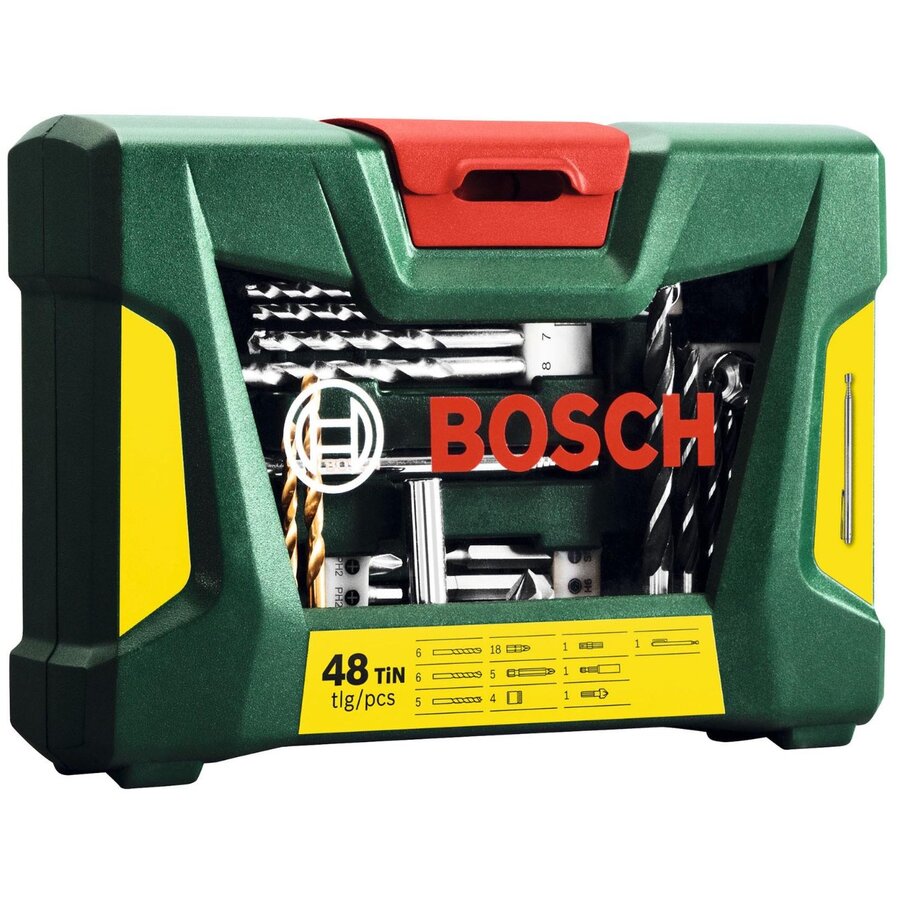 Bosch V-Line TIN tool set 48 parts