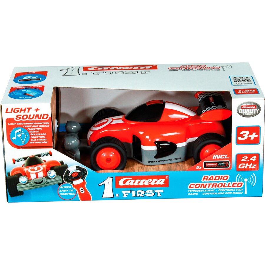 Jucarie 2.4GHz First RC Racer (red/yellow)