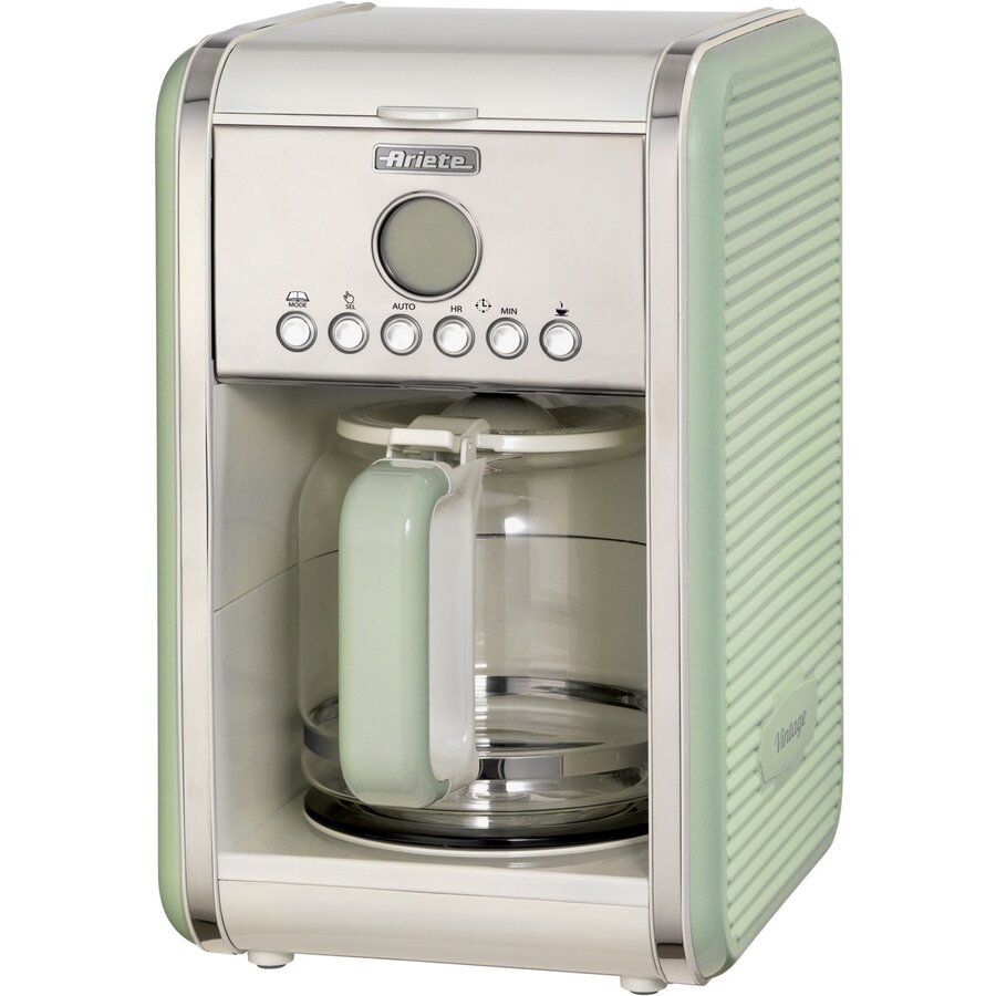 American Vintage, filter machine (light green/cream, 4-12 cups)