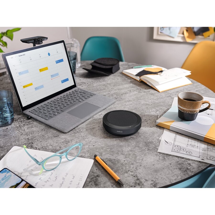Jabra Speak2 75, hands-free solution (black, MS Teams, USB-C, USB-A, Bluetooth) — imaginea 4
