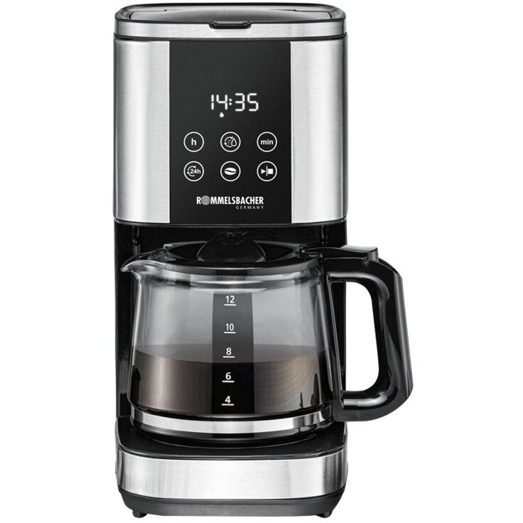 Cafetiera Sunny FKM 1000 filter machine (stainless steel/black incl. glass jug)