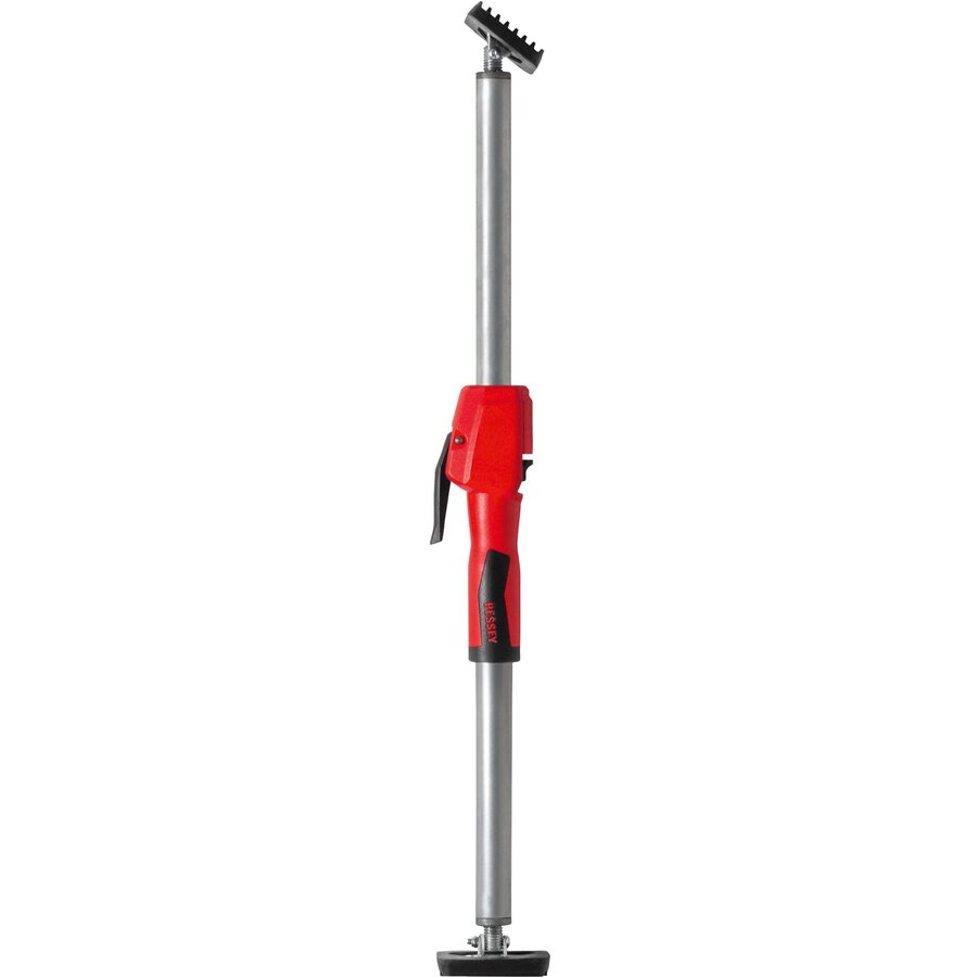 ceiling and assembly support STE90 (silver/red, 575mm - 910mm, with pump handle)