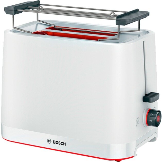 compact toaster MyMoment TAT3M121 (white, 950 watts, for 2 slices of toast)