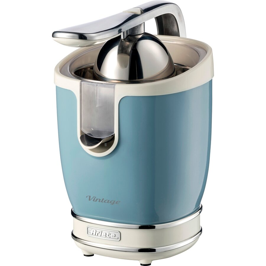 Vintage citrus press (light blue/cream)