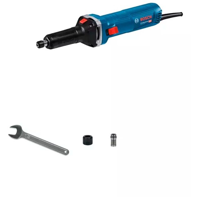 Bosch straight grinder GGS 30 LS Professional (blue, 750 watts)