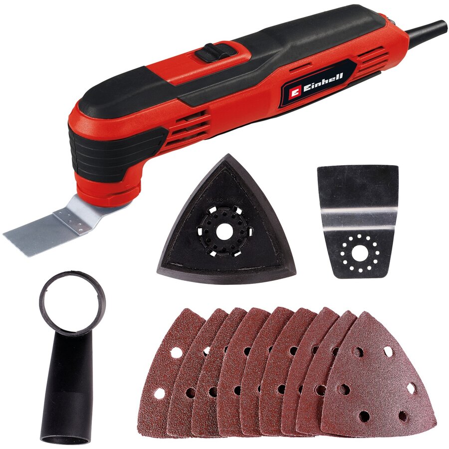 multi-function tool TC-MG 250 CE (red/black, 250 watts)