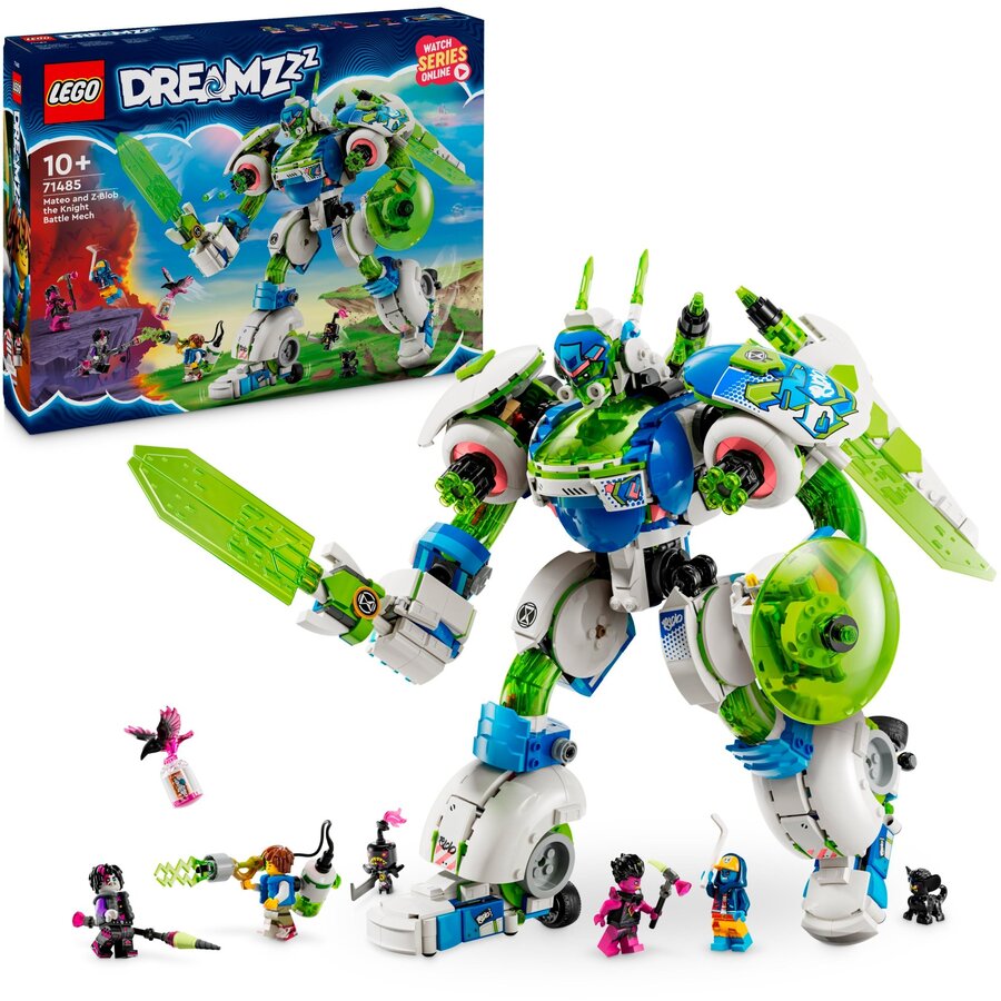 LEGO DREAMZzz Mateo and Z-Blob the Knight Mech ITGalaxy.ro