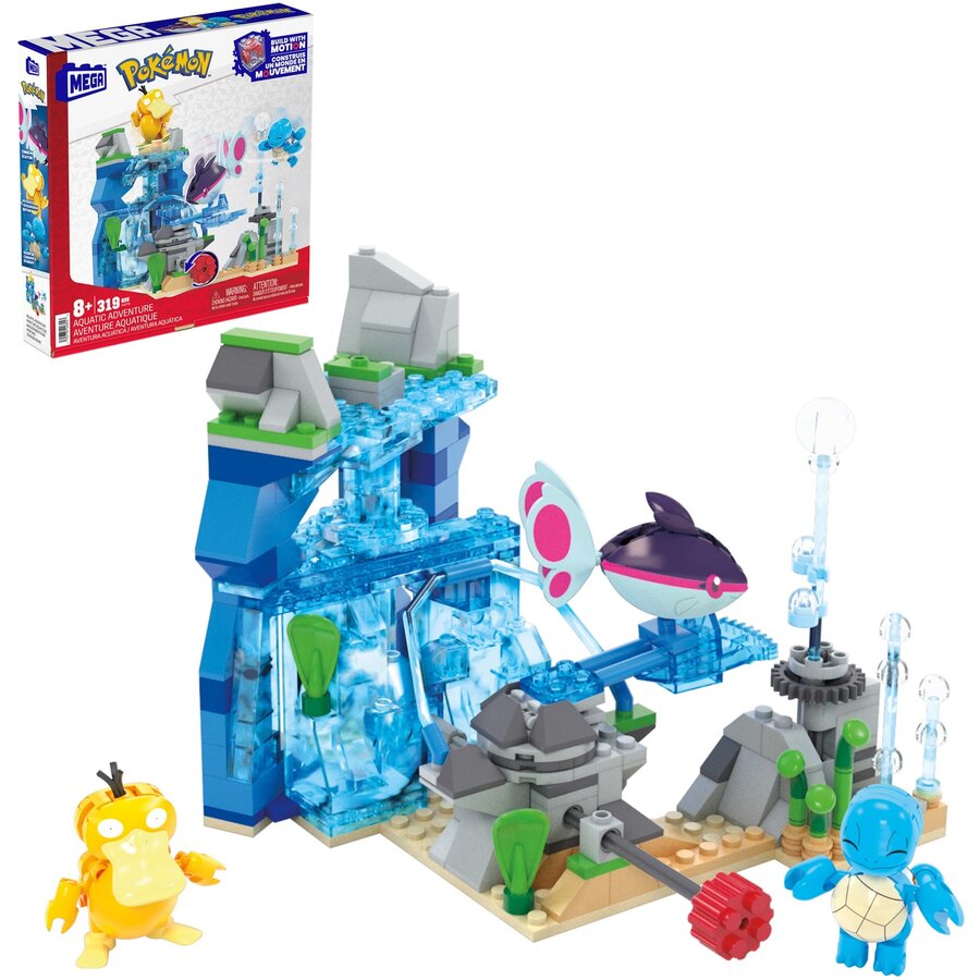 Jucarie MEGA Pokémon Water Adventure, Construction Toy