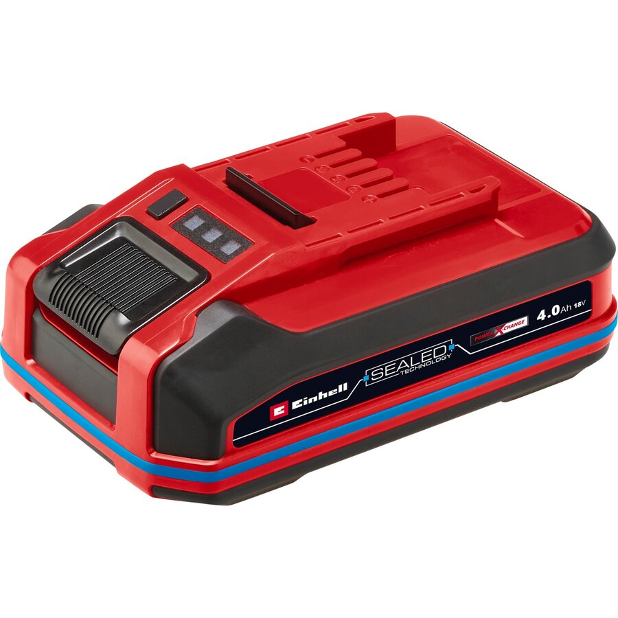 battery Power-X-Change Plus 18V 4.0Ah SEALED (red/black, IP57, waterproof, short circuit protection)