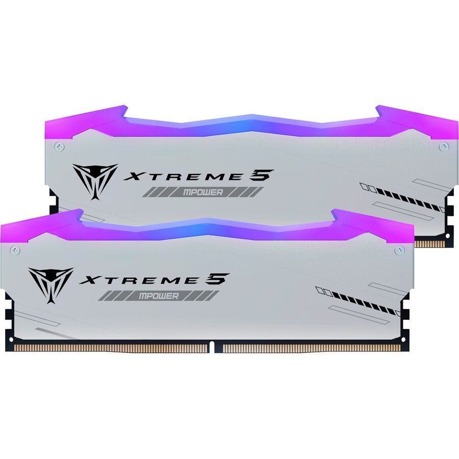 Memorie DDR5 - 48GB - 8000 - CL - 40 (2x 24 GB) dual kit, RAM (black, PVXR548G80C38KM, Viper Xtreme 5 MPower RGB, INTEL XMP)