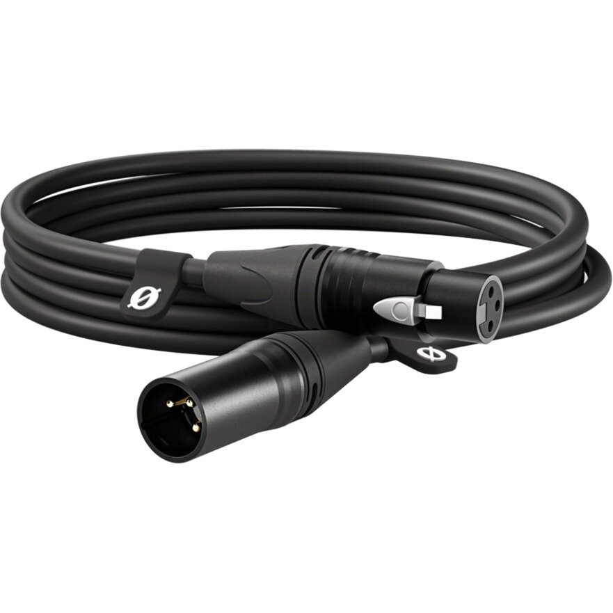 Rode Microphones Cable XLR3M black (black, 3 meters)