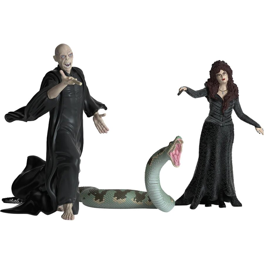 Jucarie Wizarding World Lord Harry Potter - Voldemort with Nagini & Bellatrix, toy figure