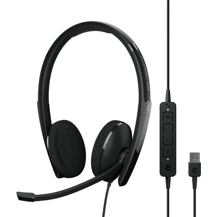 Sistem ADAPT 160T USB II, headset (black, stereo, USB)