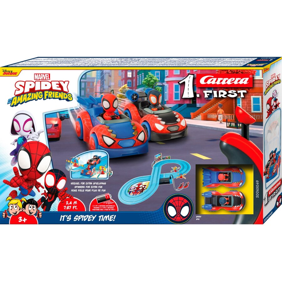 Pista de Curse FIRST Spidey Varsta 3 Ani+ Multicolor