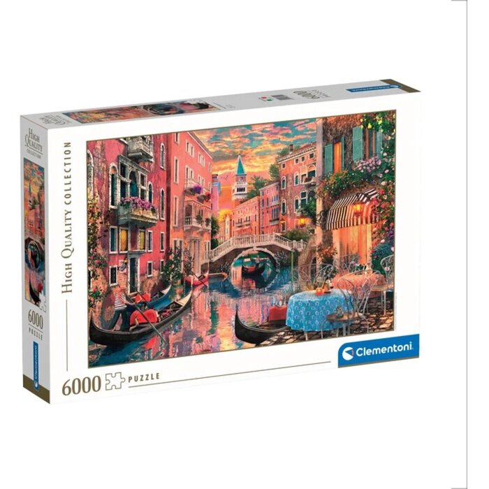 Jucarie High Quality Collection - Venice at Sunset, Puzzle (Pieces: 6000)