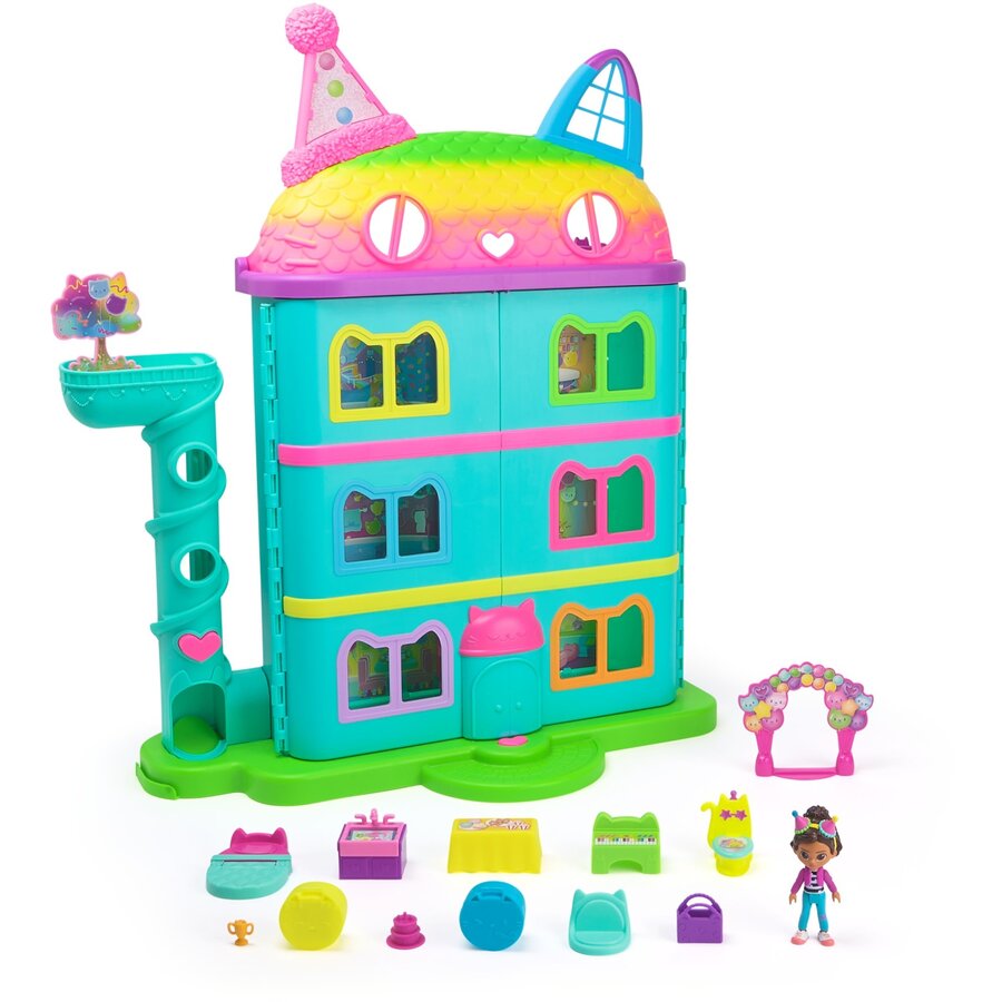 Spin Master Gabby's Dollhouse - Purrfect Dollhouse, Play Building