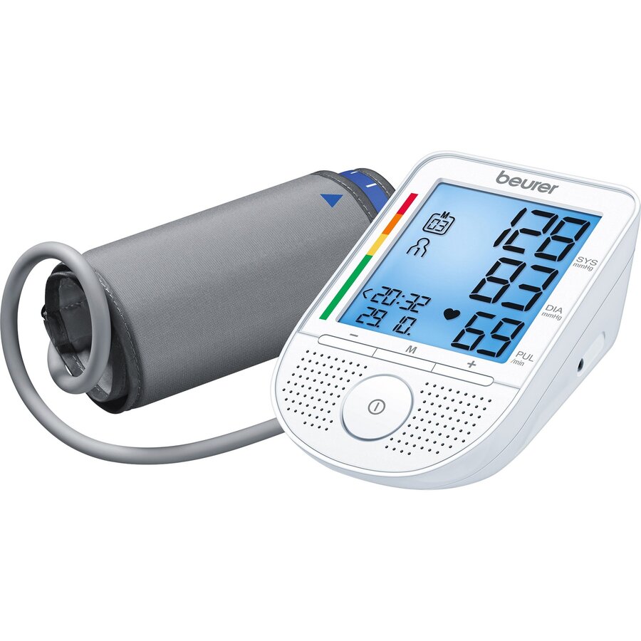 BM 49 Talking Upper Arm Blood Pressure Monitor (white)