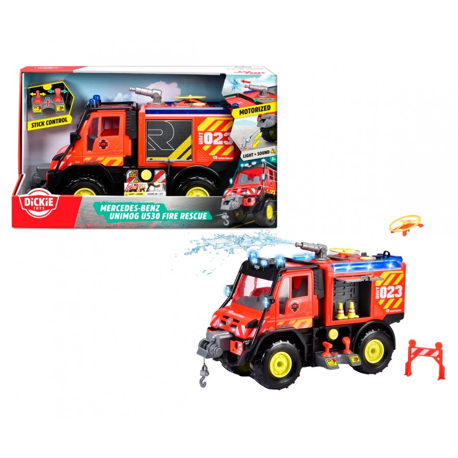 Jucarie Unimog U530 Fire Rescue