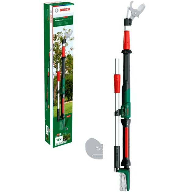 Bosch Cordless Garden Shears AdvancedPrune 18V-45 Solo (green/black, without battery and charger, POWER FOR ALL ALLIANCE)