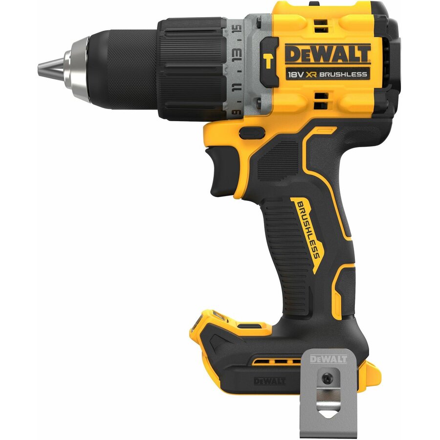 cordless impact drill DCD805NT, 18 Volt (yellow/black, without battery and charger, in T STAK box)
