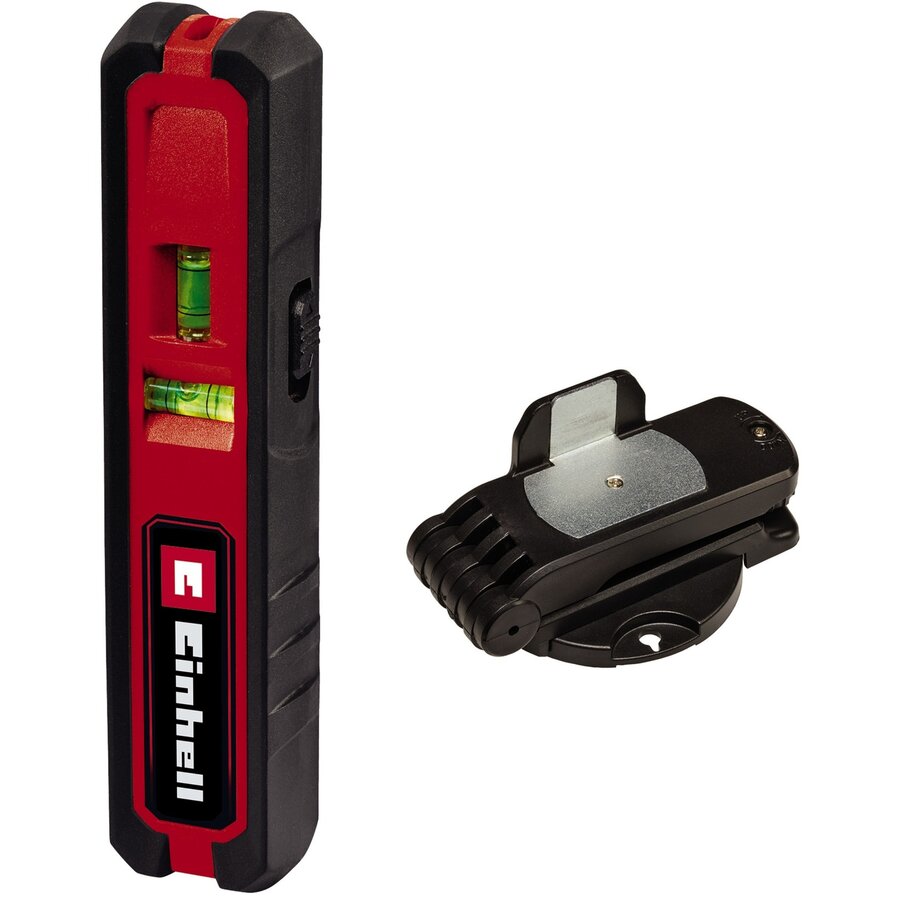 laser level TC-LL 1, line laser (black/red, red laser line, with spirit level)