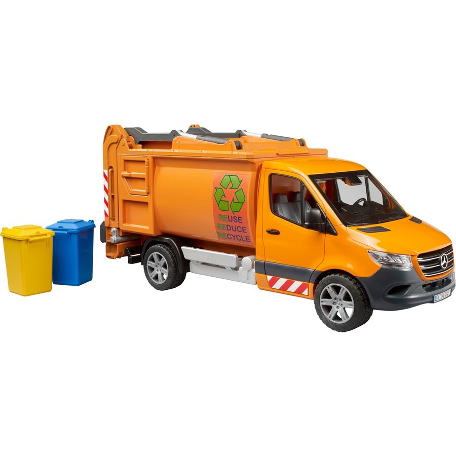 Jucarie MB Sprinter municipal garbage truck, model vehicle